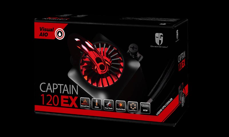 CAPTAIN EX GAMER CPU LIQUID COOLER