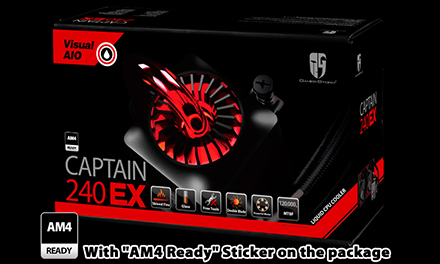 CAPTAIN 240 EX GAMER STORM CPU LIQUID COOLER