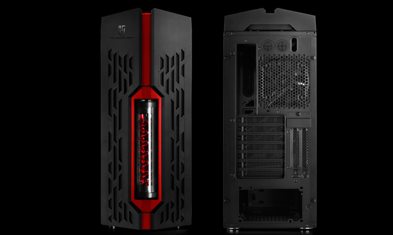 Deepcool Genome ROG ATX Case With 360mm LCS Black With Red Helix ASUS ROG  Certified Remote - Great buy